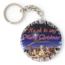 Merry Christmas Key Chain