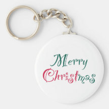 Merry Christmas Keychain