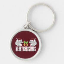 Merry Christmas Keychains