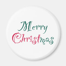 Merry Christmas Magnets