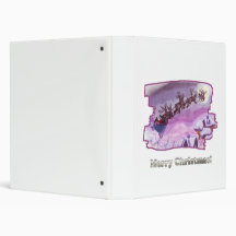 Merry Christmas Memory Book Vinyl Binder
