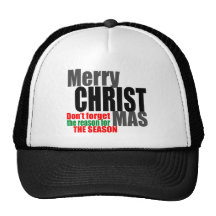 Merry Christmas Mesh Hats
