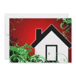 merry christmas new address announcement invitations