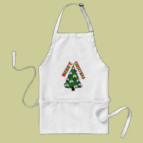 Merry Christmas Nurse Cap Tree aprons
