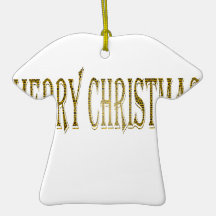 Merry christmas ornament