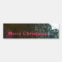 Merry Christmas Ornament Bumper Stickers