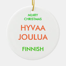 MERRY CHRISTMAS, ORNAMENTS