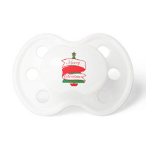 Merry Christmas pacifiers
