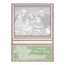 Merry Christmas Party Custom Photo Family Custom Invite