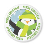 Merry Christmas Penguin Magnets