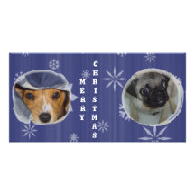 Merry Christmas Personalized Photo Card