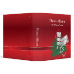 Merry Christmas Photo Album 3 Ring Binder