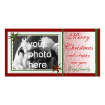 Merry Christmas Photo Card