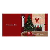 Merry Christmas Photo Card Template