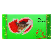 Merry Christmas Photo Card Template