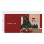 Merry Christmas Photo Card Template photo cards