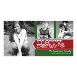Merry Christmas Photo Card with 3 photos