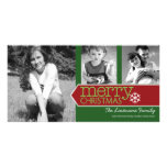 Merry Christmas Photo Card with 3 photos