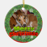 Merry Christmas Photo Frame Ornament
