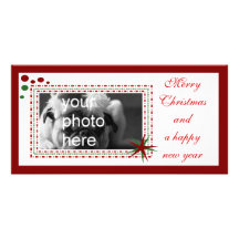 Merry, Christmas Photo Greeting Card