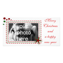Merry, Christmas Photo Greeting Card