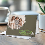 Merry Christmas - Photo Greeting Card Template
