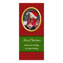 Merry Christmas Photo Greeting Personalized Invite