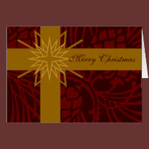 Merry Christmas Pine Cone Present III cards