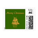 Merry Christmas postage