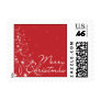 Merry Christmas Postage Stamp