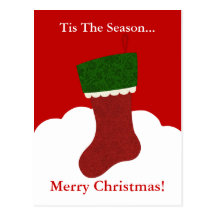 Merry Christmas Postcard