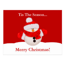 Merry Christmas Postcard