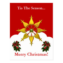 Merry Christmas Postcard