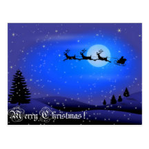 Merry Christmas Postcard