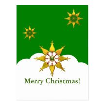Merry Christmas Postcard