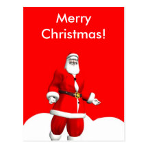 Merry Christmas Postcard
