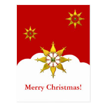 Merry Christmas Postcard