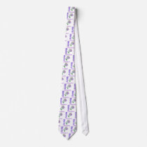 Merry Christmas Purple Theme Candy Ornament Holly Tie