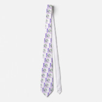 Merry Christmas Purple Theme Garden Wreath Neck Wear