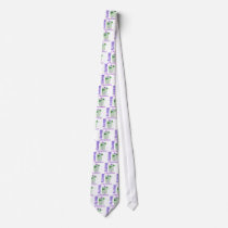 Merry Christmas Purple Theme Whimsical Gift Box Ties