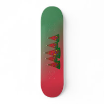 Merry Christmas: Red and Green Christmas Tree