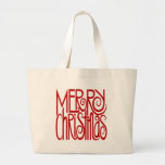 Merry Christmas Red Bag