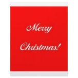 Merry_Christmas_Red Custom Letterhead