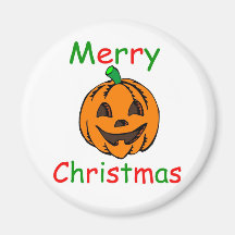 Merry Christmas Refrigerator Magnet