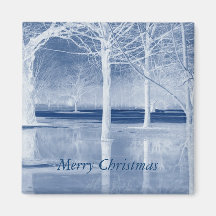 Merry Christmas Refrigerator Magnet