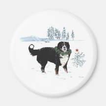 Merry Christmas Refrigerator Magnets