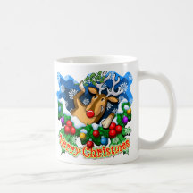 Merry Christmas: RUDOLF Mugs