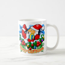 Merry Christmas: SANTA Coffee Mugs