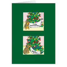 Merry Christmas,Seasons Greetings,Frohe Weihnacht Cards
