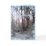 MERRY CHRISTMAS SNOW SCENE by SHARON SHARPE cards